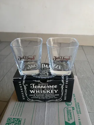 Set 2 Bicchieri Jack Daniel's Tennessee Whiskey