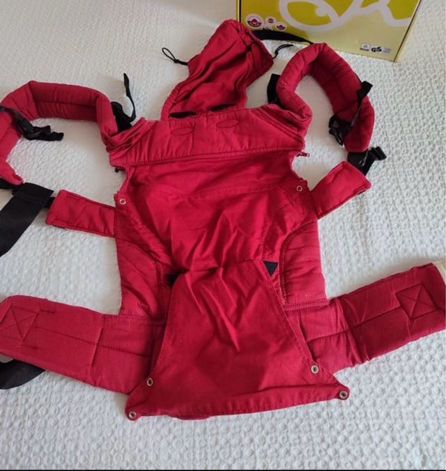 Mochila Portabebés Manduca Roja