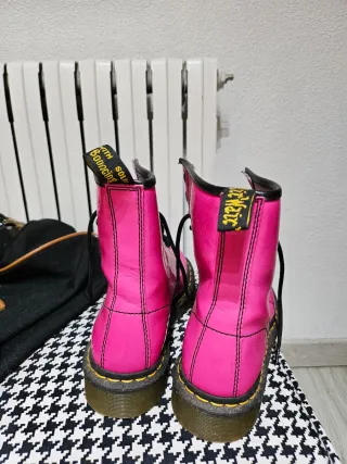 Botas Dr. Martens Rosa Charol