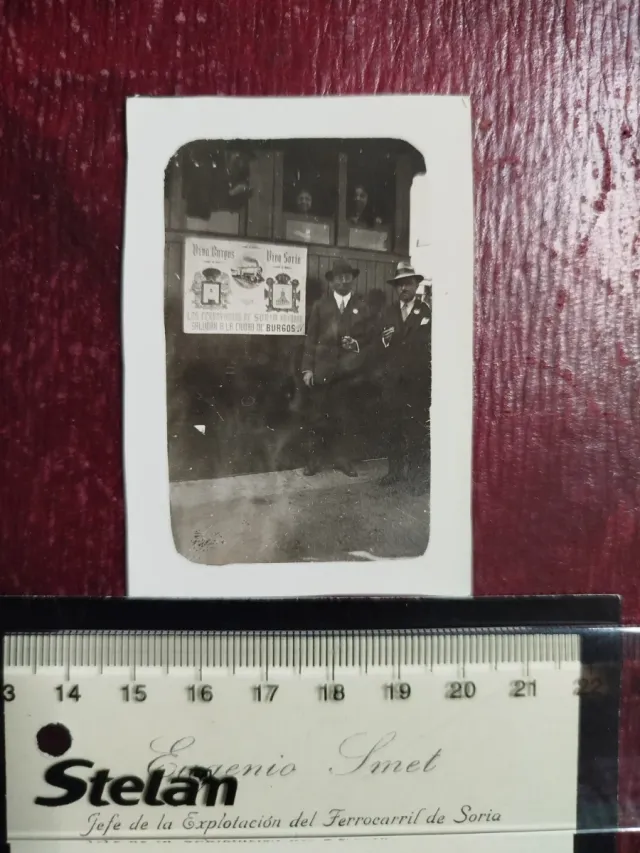 1929 INAUGURACIÓN FERROCARRIL BURGOS SORIA