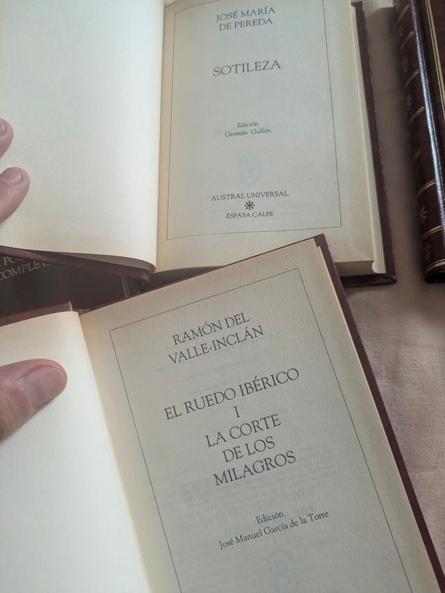 Lote de 5 libros
