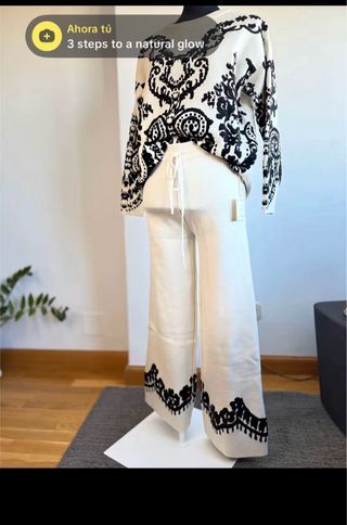 Conjunto punto jersey y pantalón