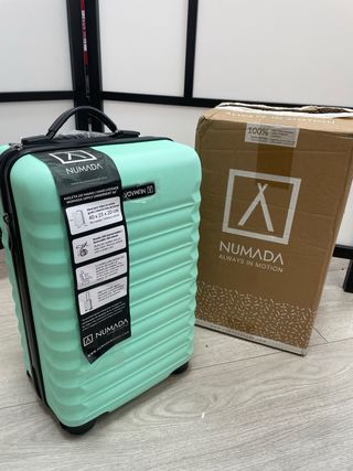 Maleta Cabina NUMADA 40x25x20cm Turquesa