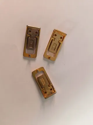 Hebillas cinturón vintage Lacoste