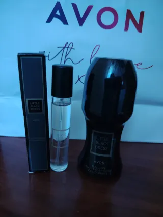 Avon Little Black Dress Perfume y Desodorante