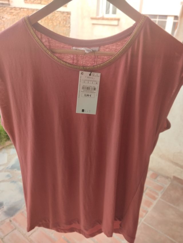 Camiseta Sfera Rosa Talla S