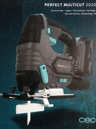 Sierra Caladora Cecotec 20V + Maletín