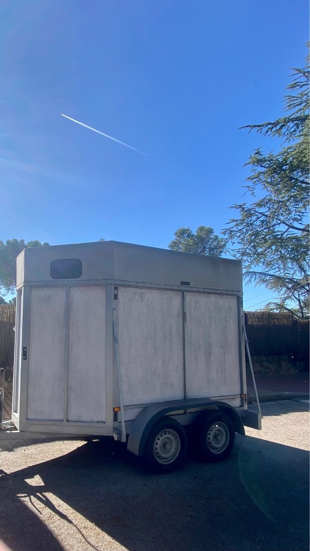 Remolque caballos 2 plazas