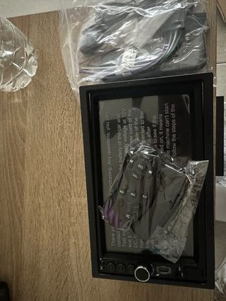 Radio Doble DIN con Mando