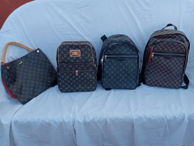 Lote 4 Borse a zaino Marroni