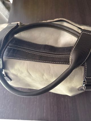 Bolso Roberto Verino Beige y Marrón