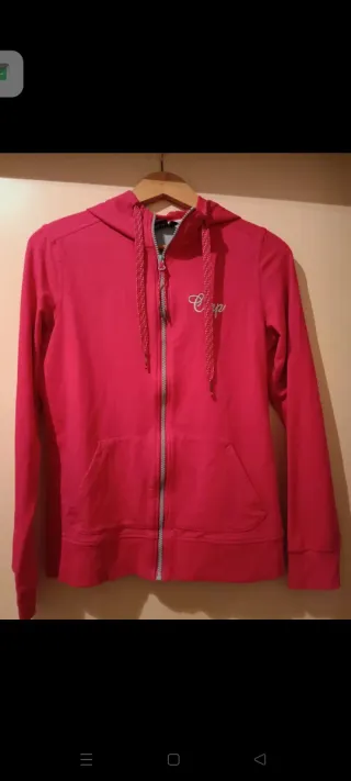 Felpa CMP donna rosa taglia M