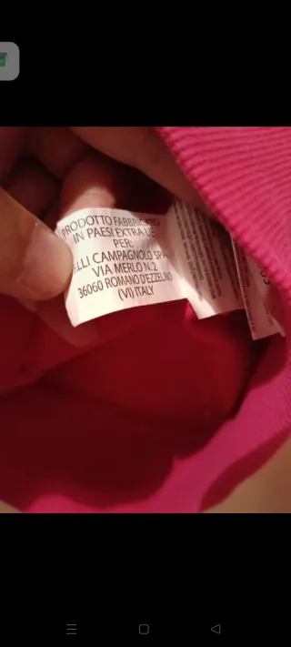 Felpa CMP donna rosa taglia M