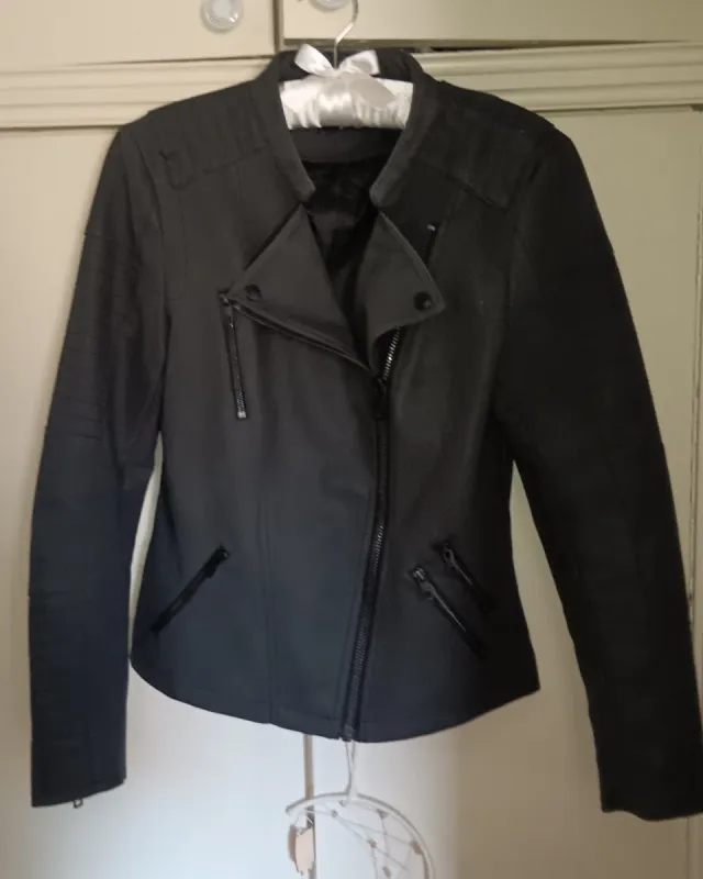 Chaqueta Biker Only Negra