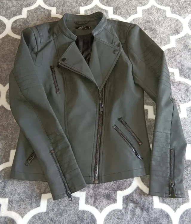 Chaqueta Biker Only Negra