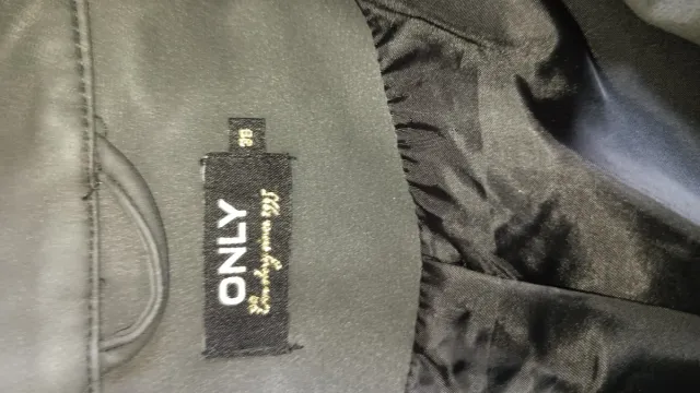 Chaqueta Biker Only Negra