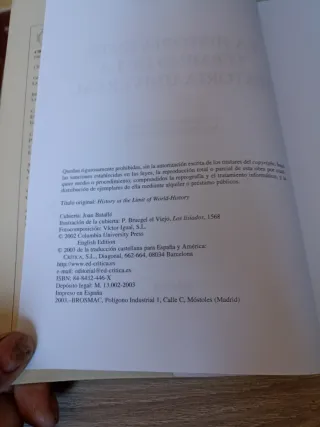 La Historia en el Término de la Historia Universal