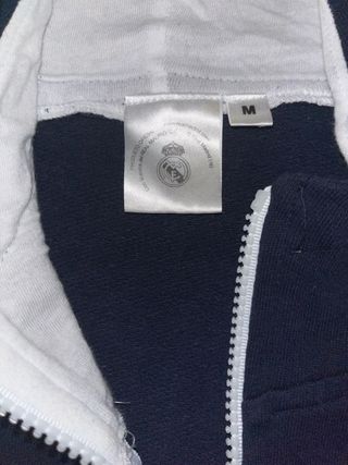 Chaqueta Oficial Real Madrid Azul y Blanca