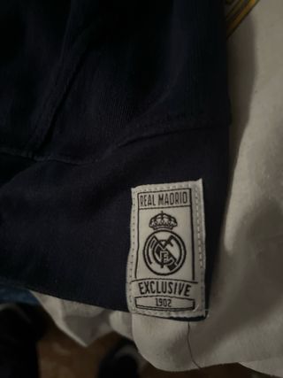 Chaqueta Oficial Real Madrid Azul y Blanca
