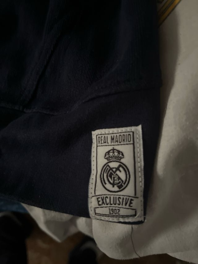 Chaqueta Oficial Real Madrid Azul y Blanca