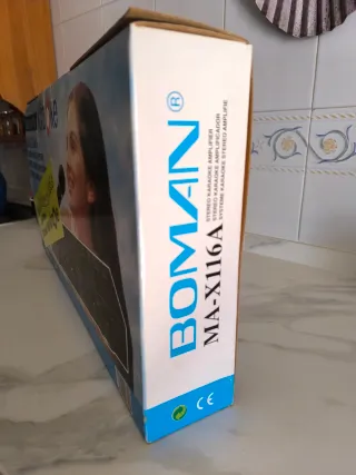 Amplificador Karaoke Boman MA-X116A