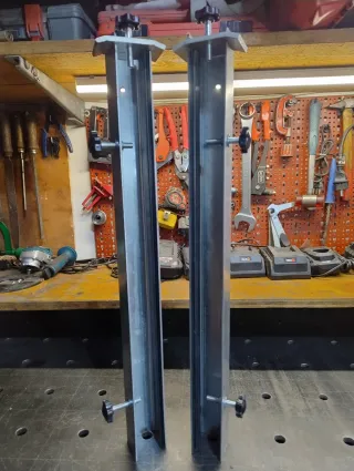 Guide paratie H.50 per tavola legno