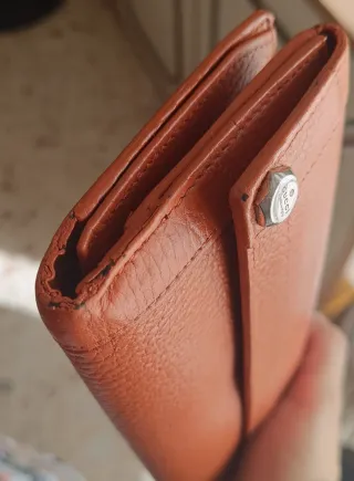 Portafoglio Gucci vintage arancione