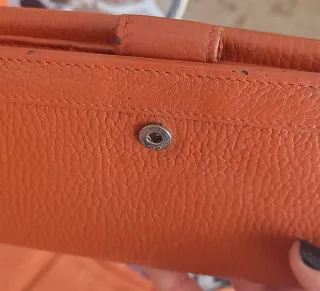 Portafoglio Gucci vintage arancione