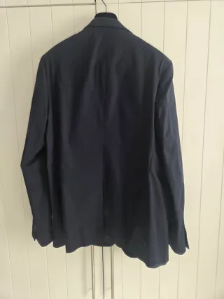 Traje de chaqueta azul