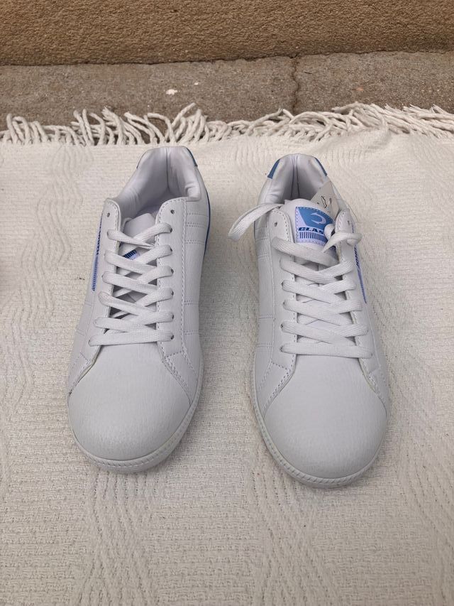 Deportivas John Smith blancas y azules