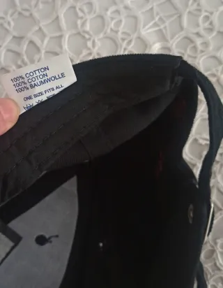 Cappellino sport uomo Target Keypoint  cotone nero