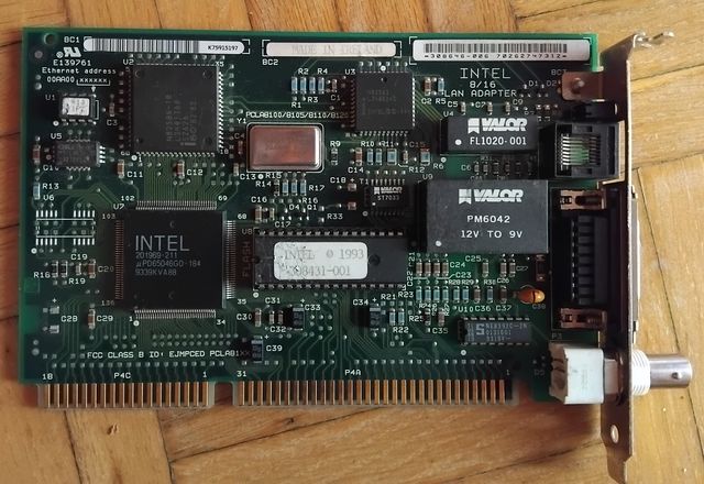 Placa Cyrix 486 DLC + 4 Tarjetas ISA