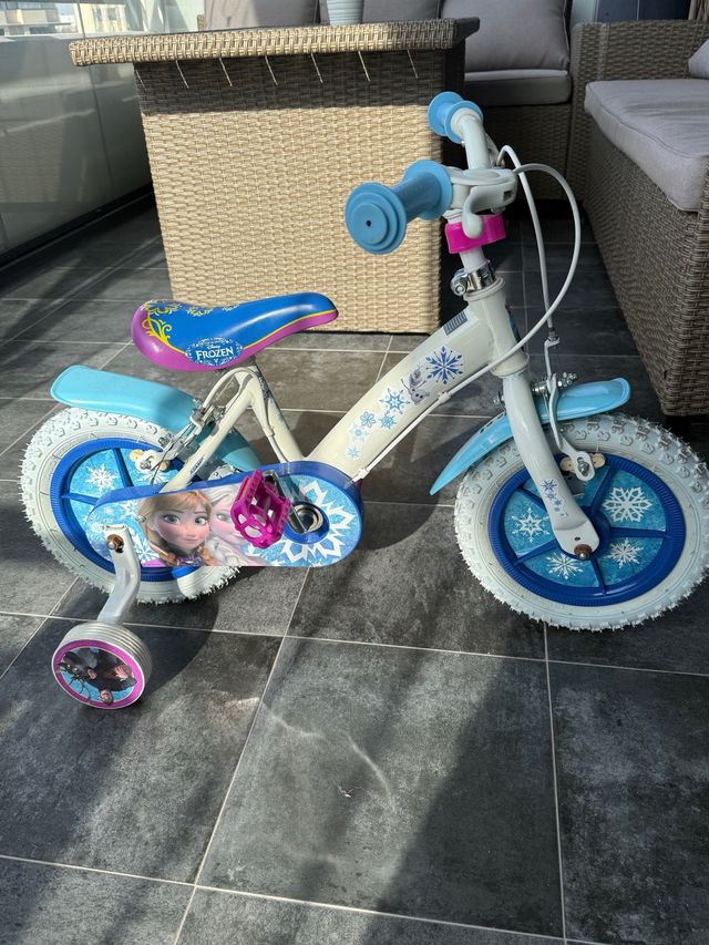 Bicicleta Frozen niña