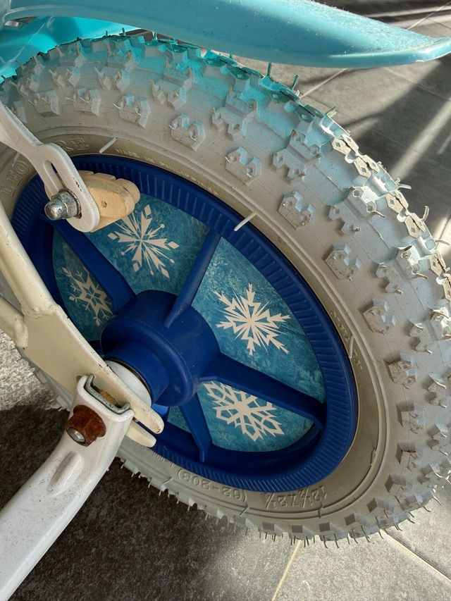 Bicicleta Frozen niña