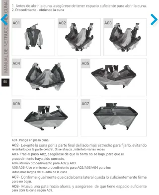 Cuna de viaje Asalvo Baby