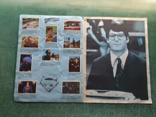 ALBUM CROMOS SUPERMAN FHER COMPLETO