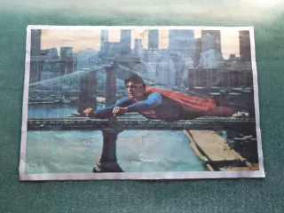 ALBUM CROMOS SUPERMAN FHER COMPLETO