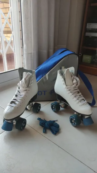 Patines de 4 ruedas Randy blancos