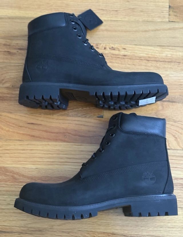 Timberland 6 inch Premium BLACK NUBUCK