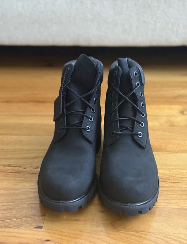 Timberland 6 inch Premium BLACK NUBUCK
