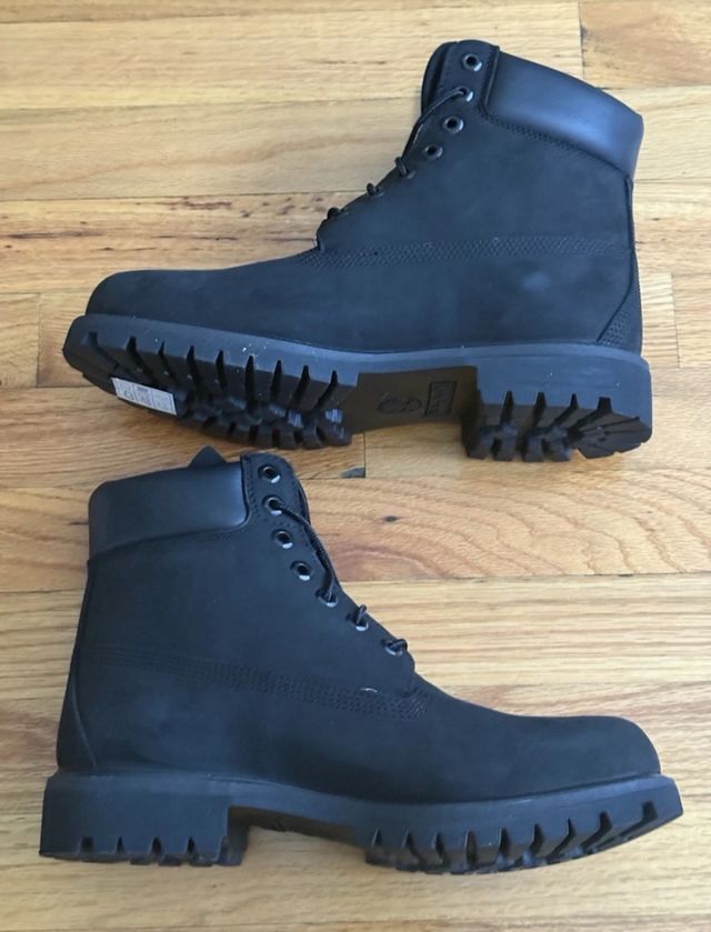 Timberland 6 inch Premium BLACK NUBUCK