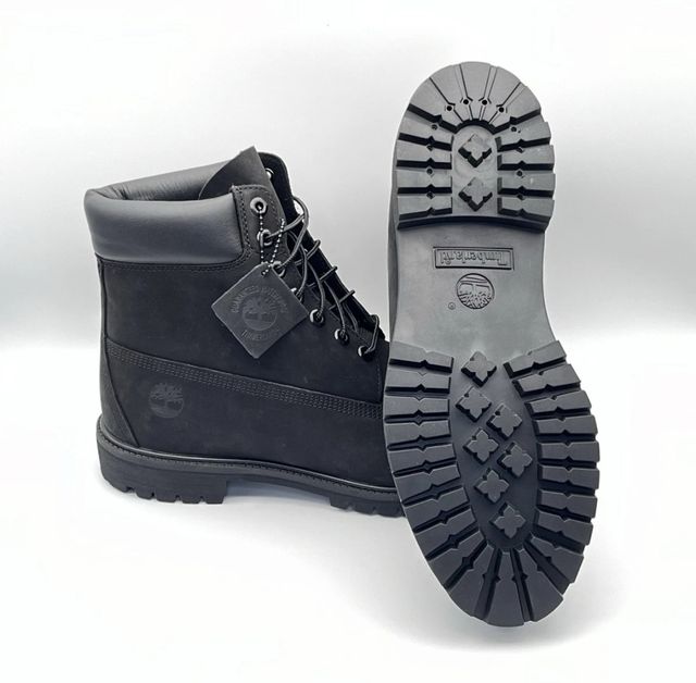 Timberland 6 inch Premium BLACK NUBUCK