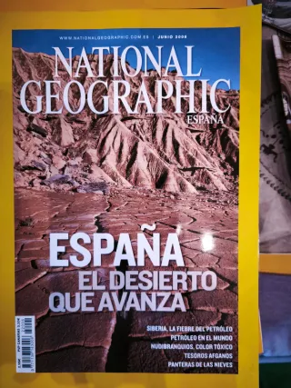 Lote revistas National Geographic España 3