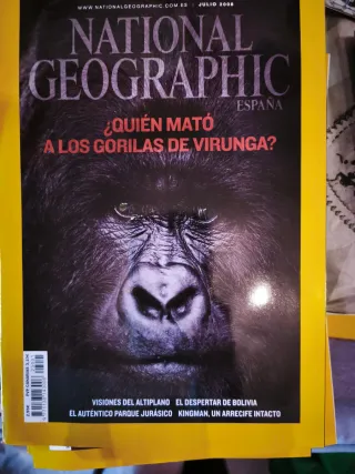 Lote revistas National Geographic España 3
