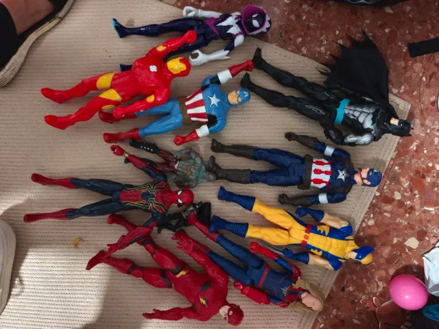 Figuras Superhéroes Marvel y DC