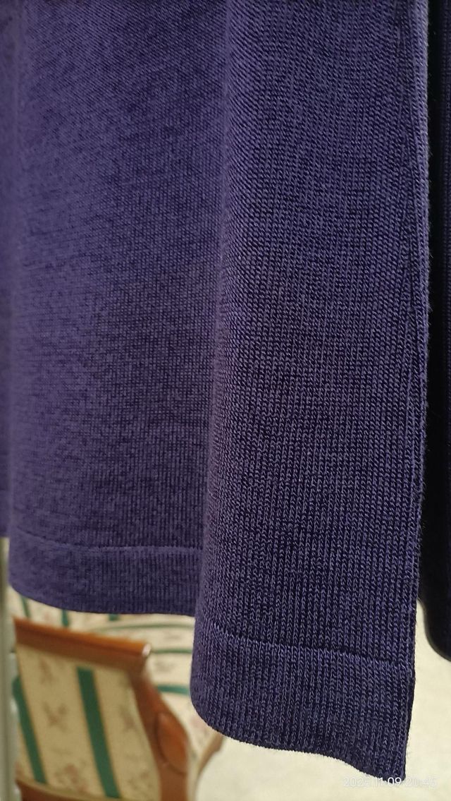 Lote 2 vestidos morado y negro Amaya Arzuaga.