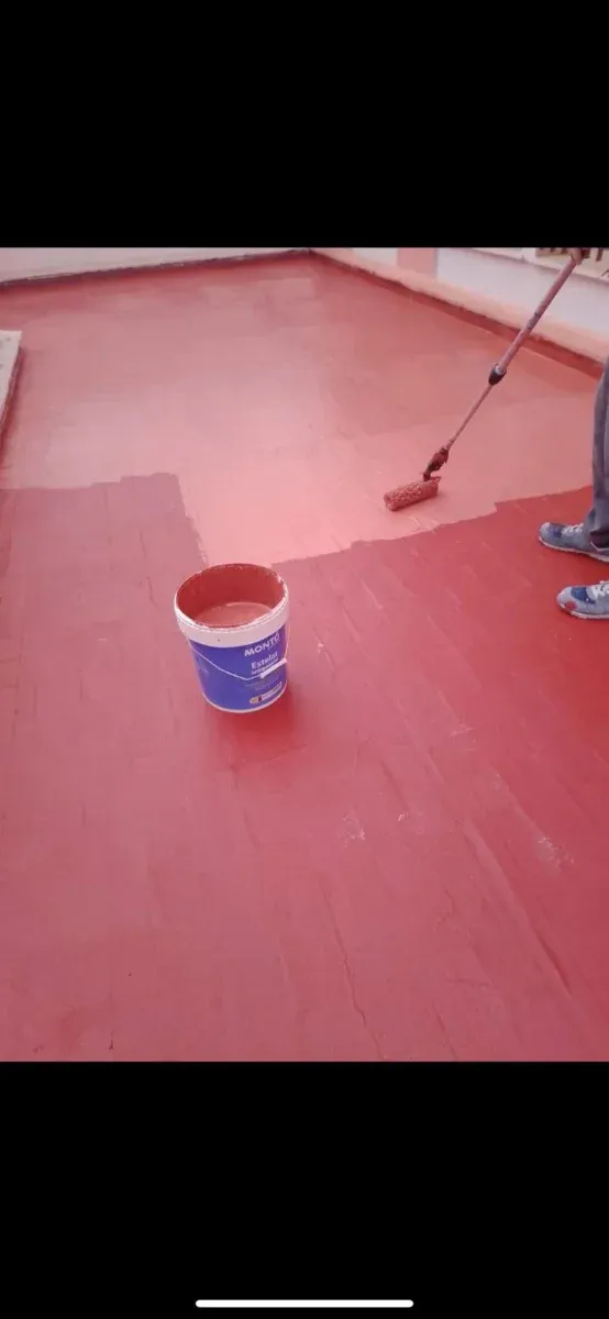 Impermeabilización en terrazas pintura en general