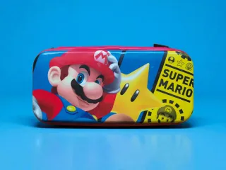 Nintendo Switch Mando Pro y Funda Mario