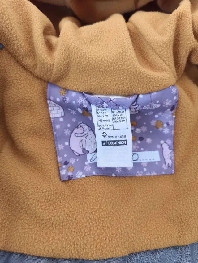 Chaqueta Decathlon infantil unisex