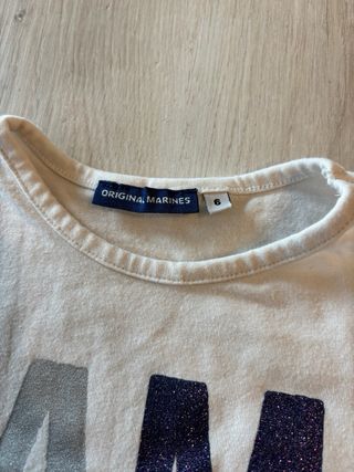 Maglietta Original Marines 6 anni scritta “Amore”